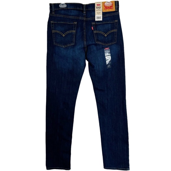 NWT Levi’s 510 Skinny Fit 4-Way Super Stretch Jeans Men’s Sz 30x30 - Picture 3 of 12